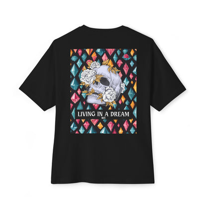 Living in a Dream – Oversized Skull Tee